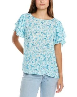 Vince Camuto Tulip Sleeve Blouse Women
