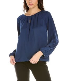 Vince Camuto Hammered Blouse Women