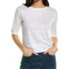 Vince Relaxed Linen T-Shirt Women -Vince 1411659224 RLLD 1
