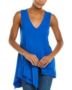 Vince Camuto Asymmetrical Hem Top Women