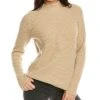 Vince Mock Neck Shaker Rib Cashmere Pullover Women -Vince 1411712009 RLLD 1