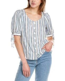 Vince Camuto Striped Blouse Women