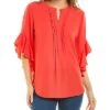 Vince Camuto Ruffle Sleeve Blouse Women 2 Vince Camuto Ruffle Sleeve Blouse Women -Vince 1411756549 RLLD 1