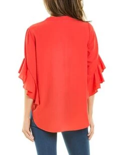 Vince Camuto Ruffle Sleeve Blouse Women -Vince 1411756549 RLLD 2