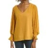 Vince Camuto Smocked Blouse Women