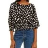Vince Camuto Smocked Dolman Top Women