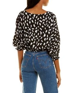 Vince Camuto Smocked Dolman Top Women -Vince 1411777187 RLLD 3