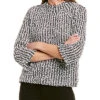 Vince Camuto Elbow Sleeve Top Women