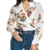Vince Floral Tie Wrap Shirt Women 1 Vince Floral Tie Wrap Shirt Women -Vince 1411801594 RLLD 1