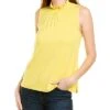 Vince Camuto Smocked Top Women