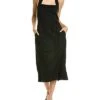 Vince Square Neck Linen-Blend Halter Dress Women -Vince 1411856717 RLLD 1