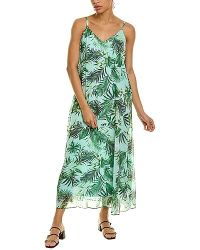 Vince Camuto Exotic Palms Maxi Dress Women 3 Vince Camuto Exotic Palms Maxi Dress Women
