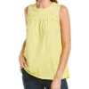 Vince Camuto Embroidered Smocked Top Women -Vince 1411888408 RLLD 1