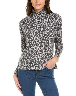 Vince Camuto Wl Neck Top Women