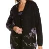 Vince Orchid Jacquard Wool, Alpaca & Mohair-Blend Cardigan Women -Vince 1411898753 RLLD 1