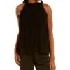 Vince Camuto Sleeveless Pleated Halter Top Women -Vince 1411908982 RLLD 1