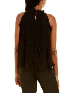 Vince Camuto Sleeveless Pleated Halter Top Women -Vince 1411908982 RLLD 2