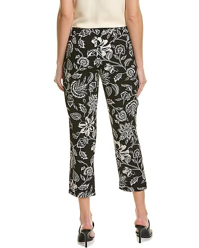 Vince Camuto Printed Straight-Leg Cropped Pants Women 4 Vince Camuto Printed Straight-Leg Cropped Pants Women - Image 2
