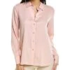 Vince Slim Fitted Silk-Blend Blouse Women -Vince 1411938709 RLLD 1