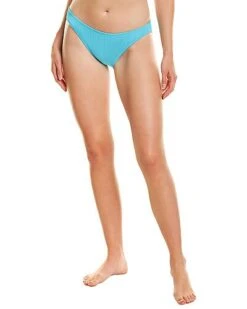 Vince Camuto Smocked Classic Bikini Bottom Women