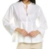 Vince Fitted Band Collar Blouse Women 1 Vince Fitted Band Collar Blouse Women -Vince 1411953709 RLLD 1