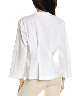 Vince Fitted Band Collar Blouse Women -Vince 1411953709 RLLD 2