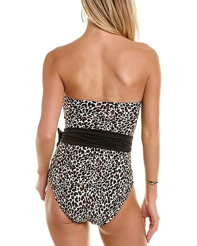 Vince Camuto Belted Bandeau One-Piece Women 4 Vince Camuto Belted Bandeau One-Piece Women - Image 2