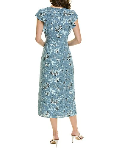 Vince Camuto Flutter Wrap Maxi Dress Women 4 Vince Camuto Flutter Wrap Maxi Dress Women - Image 2