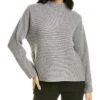 Vince Horizontal Rib Wool & Cashmere-Blend Sweater Women -Vince 1411989888 RLLD 1