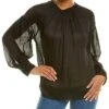 Vince Shirred Neck Silk Blouse Women 1 Vince Shirred Neck Silk Blouse Women -Vince 1411999832 RLLD 1